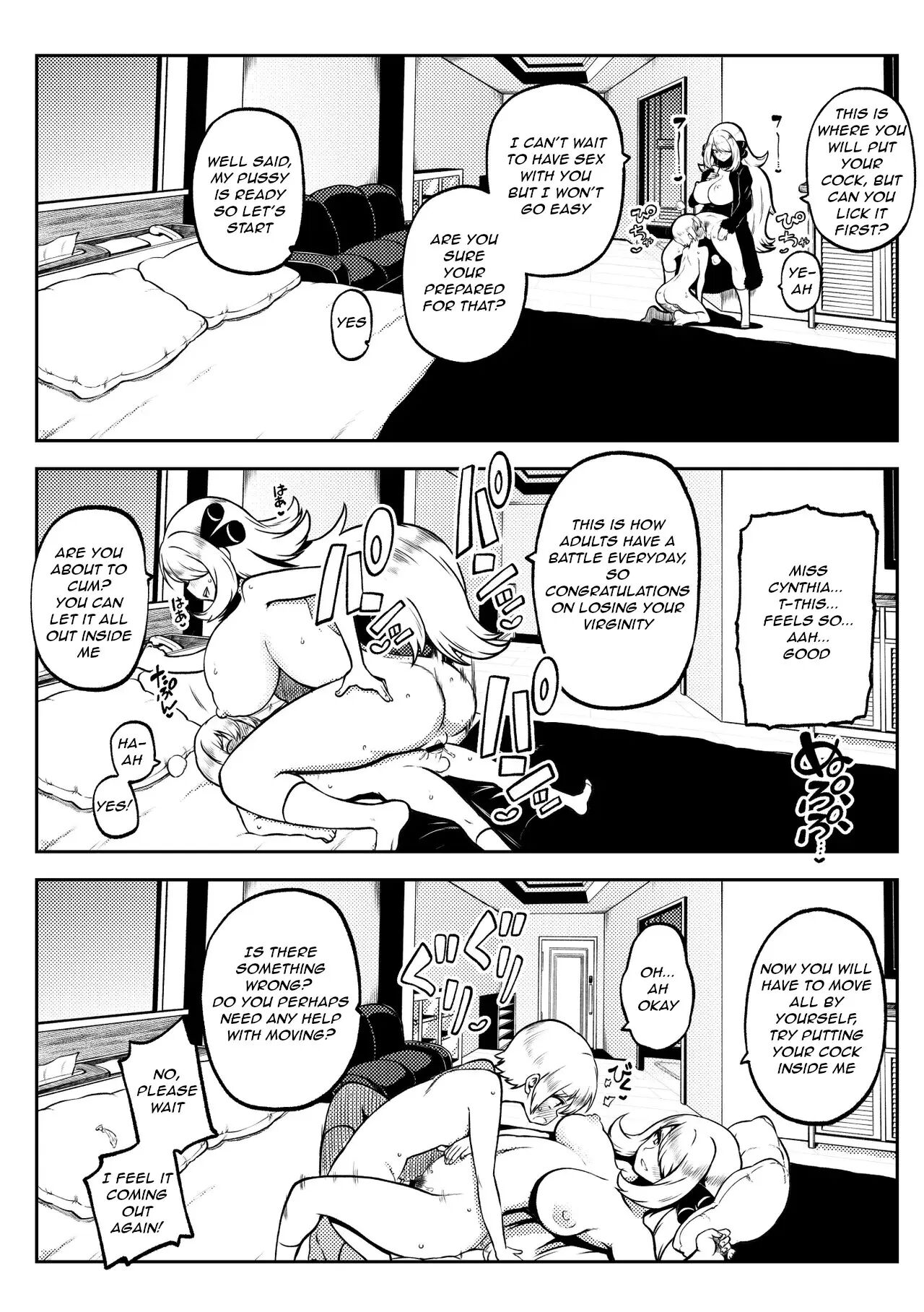 Cynthia's Battle Review Chapter 1000 Page 2